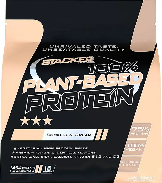 Protein "100% Plantebaseret", cookies og creme 68452711