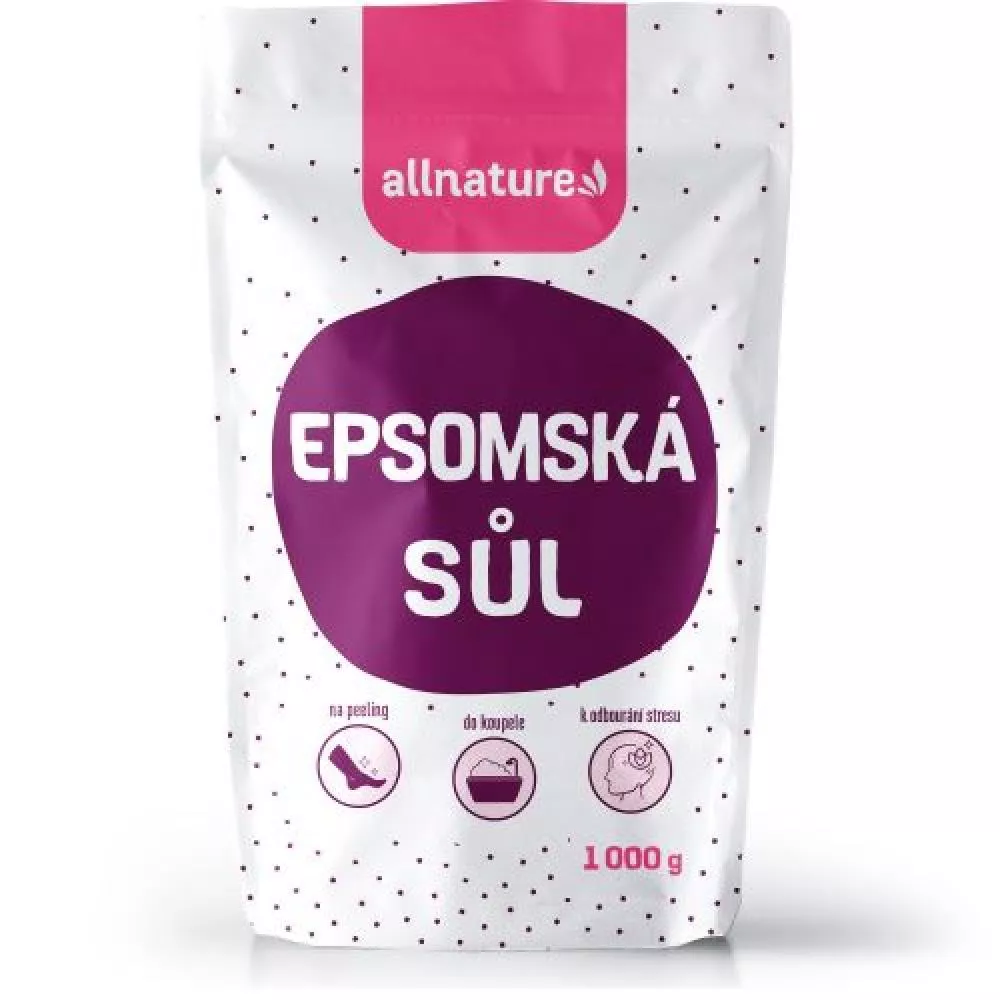 Allnature Epsomsk salt 1000 g