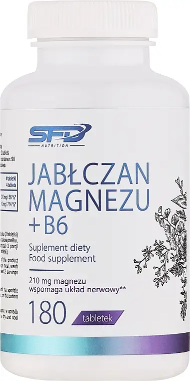 Kosttilskud "Magnesium Malat + B6" 13459060