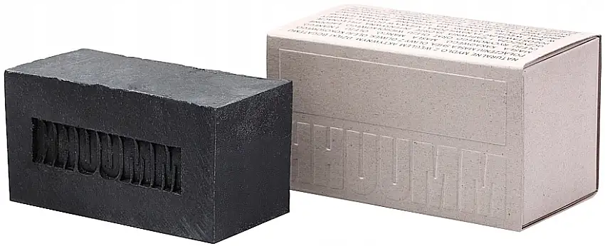 Naturlig aktivt kul sæbe 'Onyx' 25757633