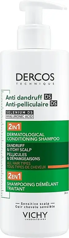 2i1 dermatologisk anti-skælshampoo og balsam til alle hårtyper og irriteret hovedbund 23760476