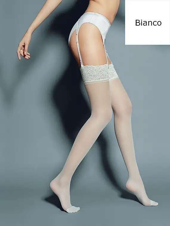 Damestrømper "Calze Mary" 15 Den, bianco 80442800