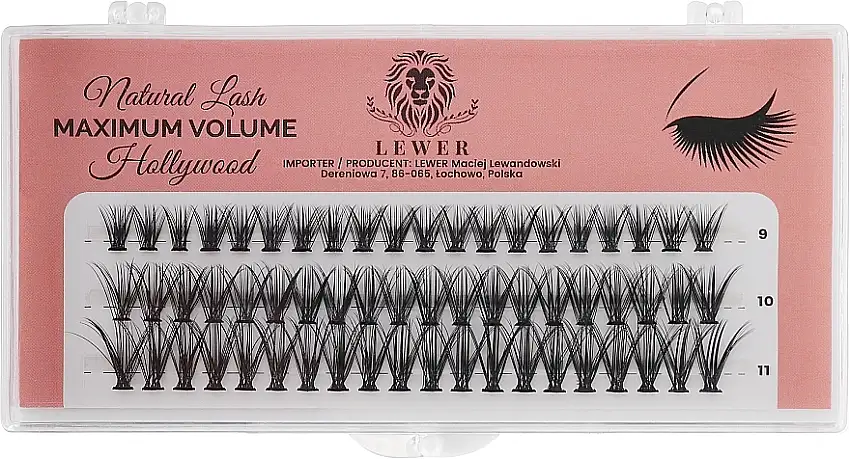Lewer Natural Lash Maksimal volumen Hollywood 71807484