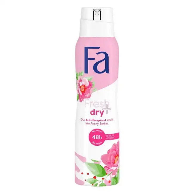 FA - Peony Fresh & Dry Anti Perspirant Deodorant Spray - 150 ml