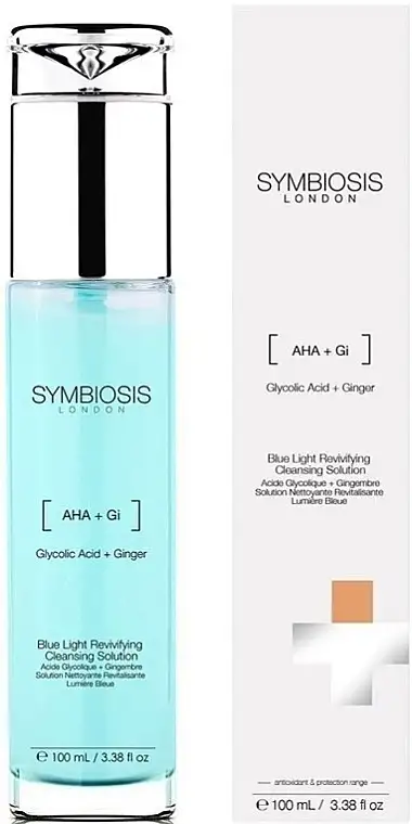 Ansigtsrens med glykolsyre og ingefær 70238757