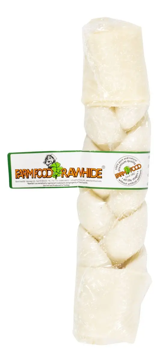 FarmFood Dental Stick flettet hundesnack - L