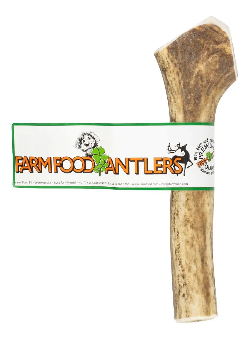FarmFood Hjortegevir til hund - M