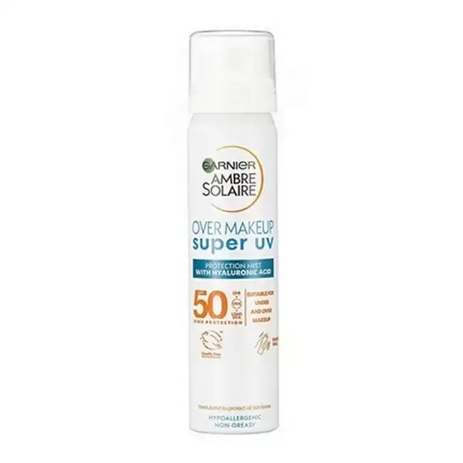 Garnier - Ambre Solaire Sensitive Expert+ Face Spray Spf 50 Over Makeup