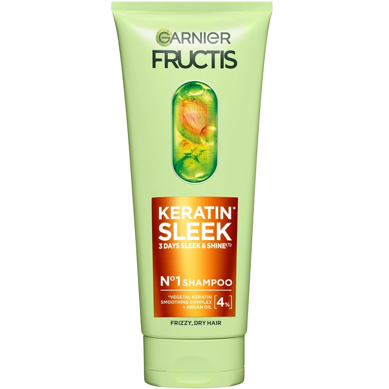 Garnier Fructis Keratin Sleek Shampoo 200 ml