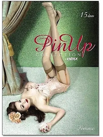 Femme strømper, 15 Den, naturel 27355628