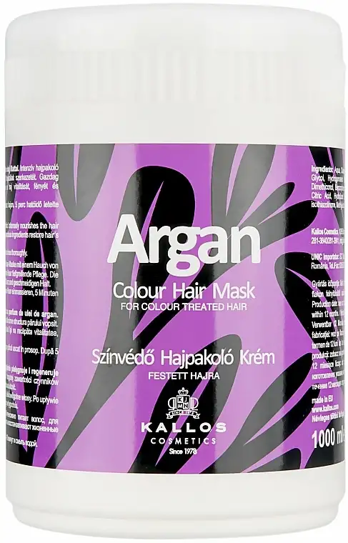 Farvebehandlet Hårmaske "Argan" 49293310