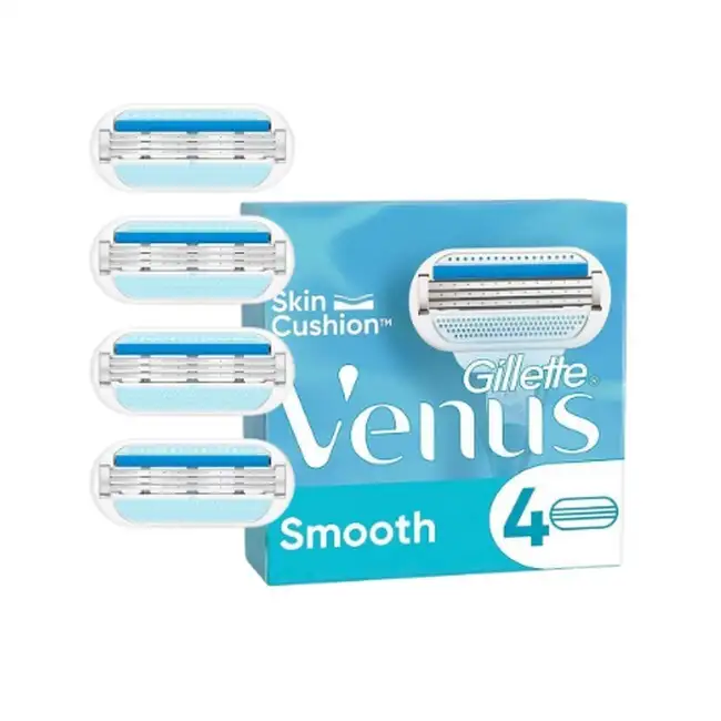 Gillette - Venus Smooth Women Barberblade 4 Pak