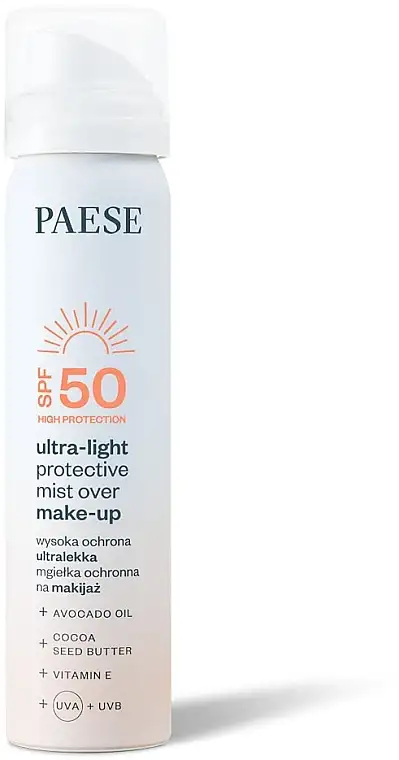 Ultralet beskyttende spray over makeup SPF 50 14041783