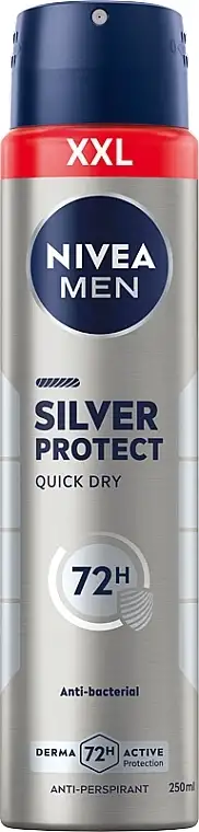 Anti-perspirant Deodorant Spray "Silver Protection" til mænd 73019676