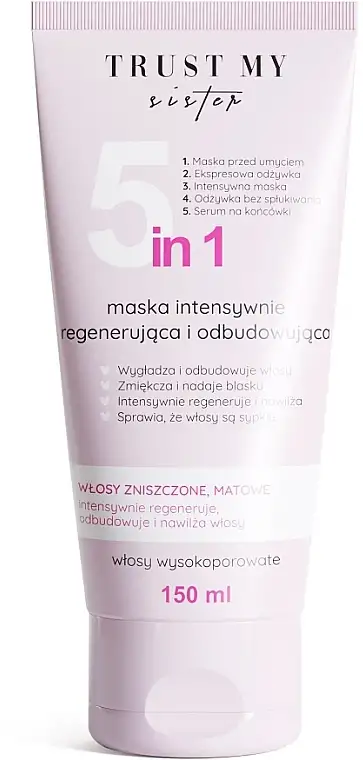 Udglattende hårmaske til højporøst hår 81721260