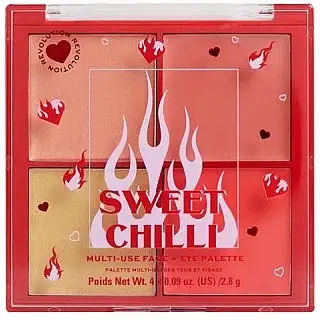 I Heart Revolution Sweet Chilli Cream Blush & Highlight Quad 48060288