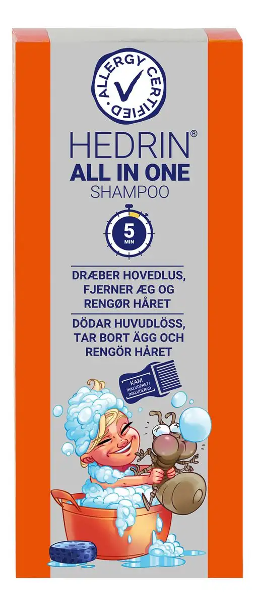 Hedrin All In One Shampoo - 200 ml.