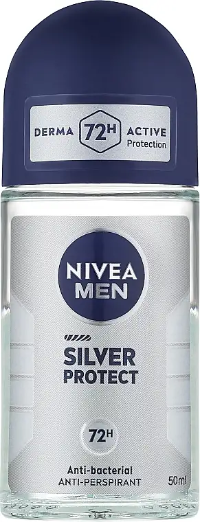 Roll-On Anti-perspirant Deodorant "Silver Protection" til mænd 75785866
