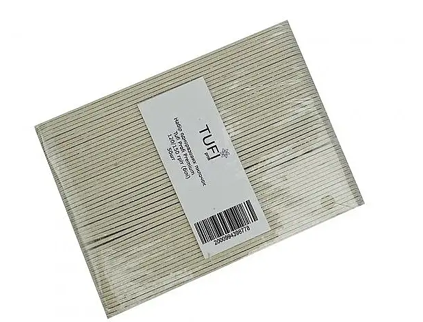 Engangs neglefil sæt, 120/150 korn, hvid 35128051