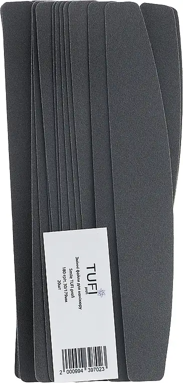 Udskiftelige file til manicure 30/179 mm 180 grit, 20 stk. 10104462