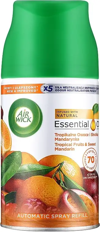 Automatisk luftfriskerpåfyldning 'Tropiske frugter og sød mandarine' 72849461