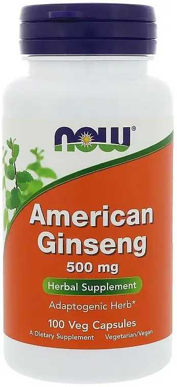 Amerikansk Ginseng, kapsler, 500 mg 78156016