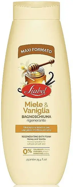 Gel-skum til bad og bruser "Honning og vanilje" 61318058