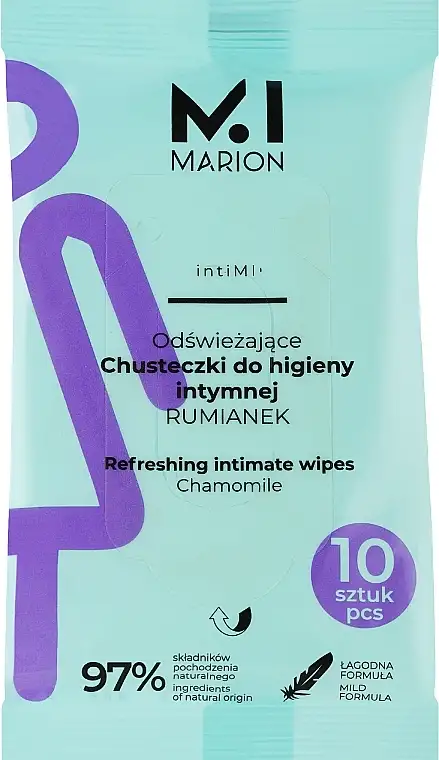 Intime vaskeservietter med kamilleekstrakt, 10 stk 74683167