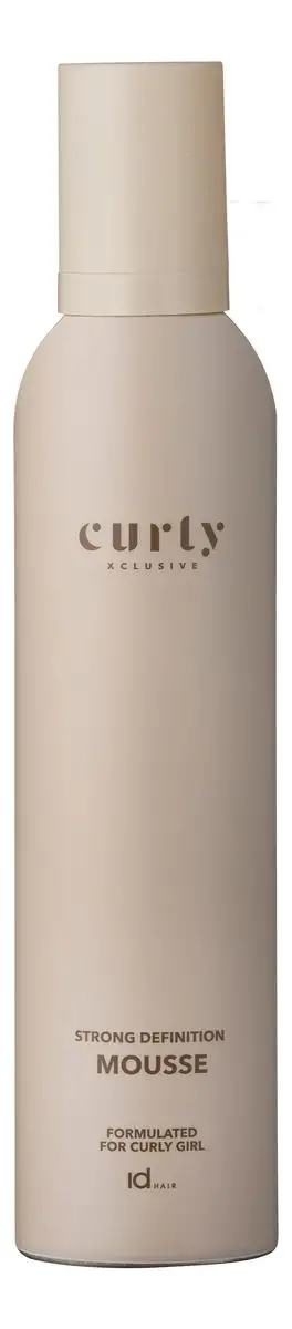 IdHAIR Curly Xclusive Strong Definition Mousse - 250 ml.
