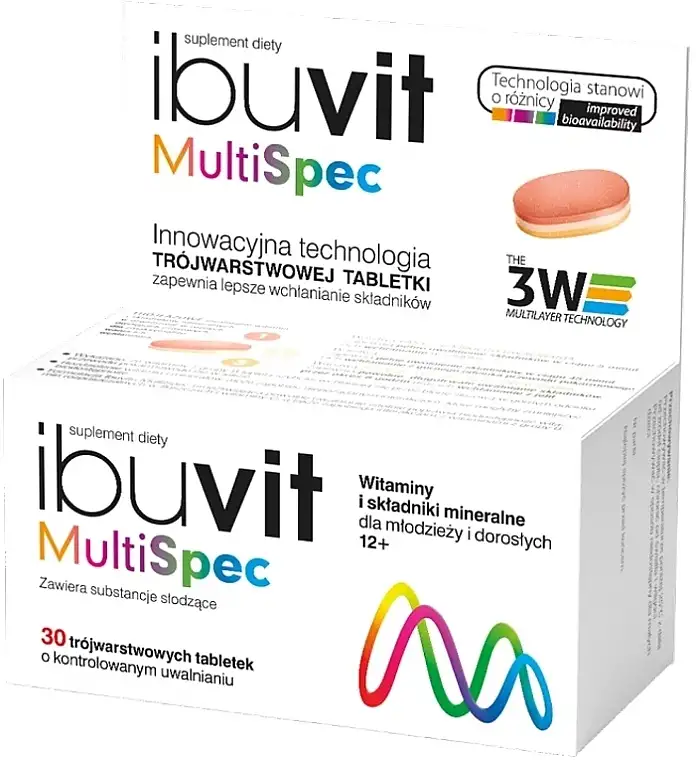 Ibuvit Multispec Vitamin & Mineral Complex, i tabletter 95842735