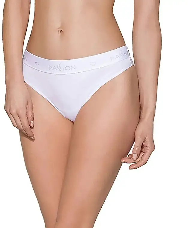 Brasilianske Trusser i Bomuld PS005, hvid 19797500