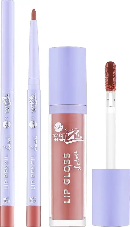 Bell BellxGenzie Lip Set(lip/gloss/4.3g + lip/pencil/0.2g) 46655451