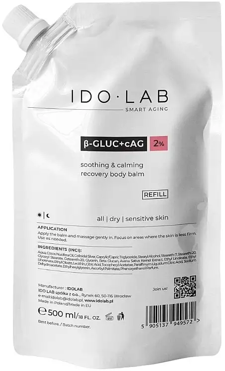 Intensivt fugtgivende og beroligende kropsbalsam 69019099