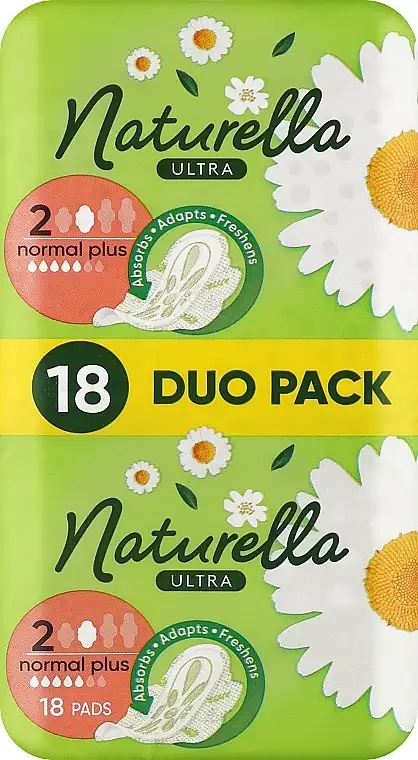 Ultra Normal Plus hygiejnebind med vinger 18 stk 88555563