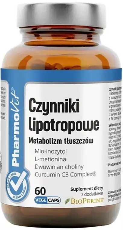 Kosttilskud 'Lipotropiske faktorer' 73120753