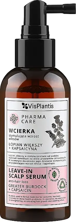 Hårvækststimulerende lotion 'Burdock + Capsaicin' 46957072