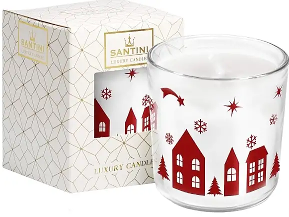 Aromatisk lys "Julehytte" 44716447