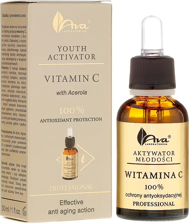 Anti-aging ansigtsserum med C-vitamin og acerola 50565404