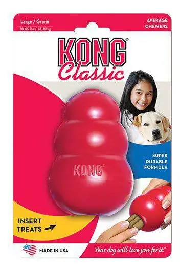KONG Classic rød 11x7 cm - L