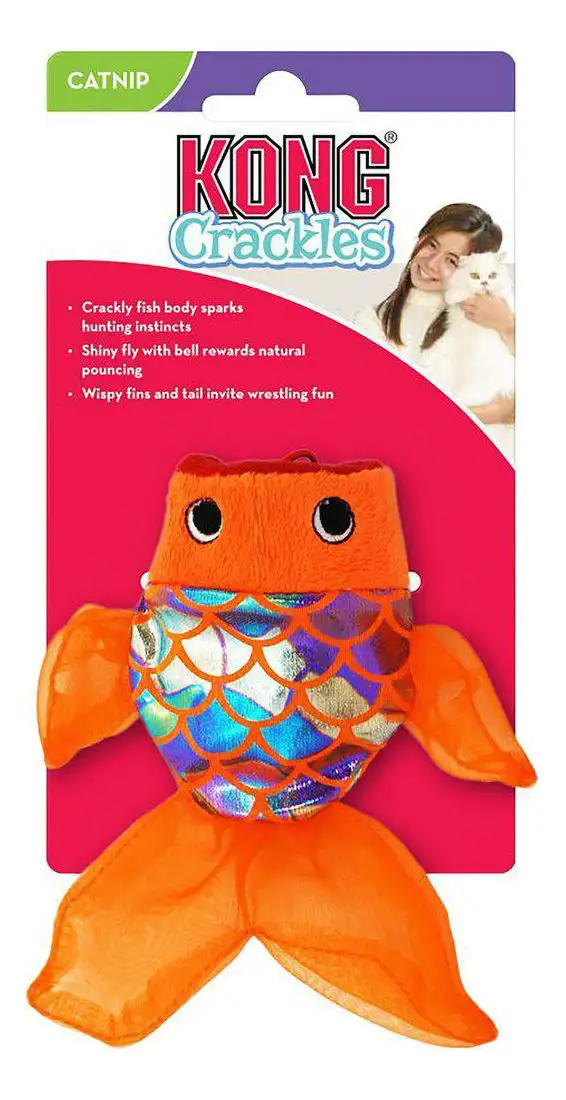 KONG Crackles Gulpz kattelegetøj