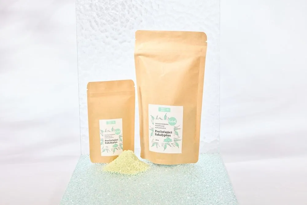 Kvitok Magic Bath Foam Powder - rensende eukalyptus 300 ml