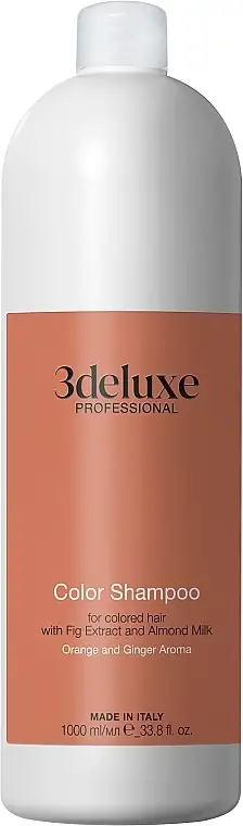 Shampoo til farve og glans beskyttelse af farvet hår med figenekstrakt og mandelmælk 37635537