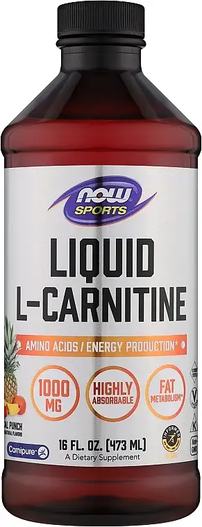 Flydende L-carnitin med tropisk punch-duft, 1000 mg 51157063