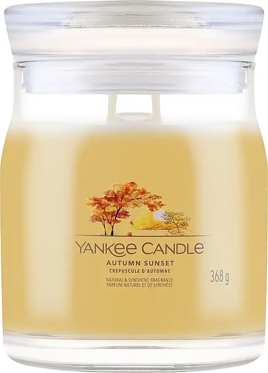 Duftlys i krukke 'Autumn Sunset', 2 væger 96585930