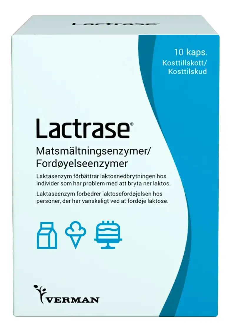 Lactrase - 10 kaps.