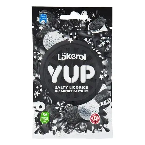 Läkerol Yup Salty Licorice - 30 g