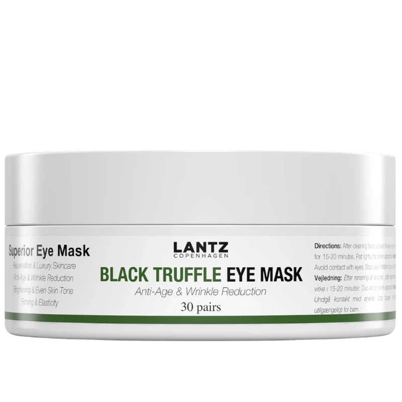 Lantz Cph Black Truffle Eye Mask 60 Pieces