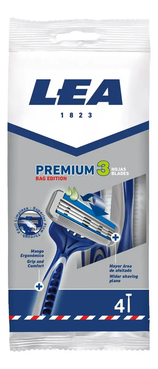 LEA Engangsskrabere Premium 3 Fleksibelt hoved - 4 stk.