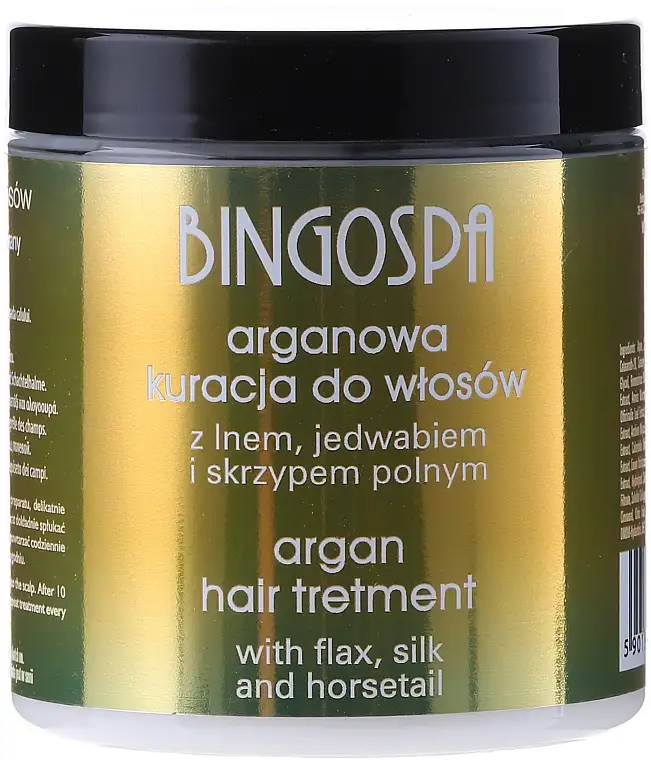 Argan hårmaske med hør & silke proteiner 72558363