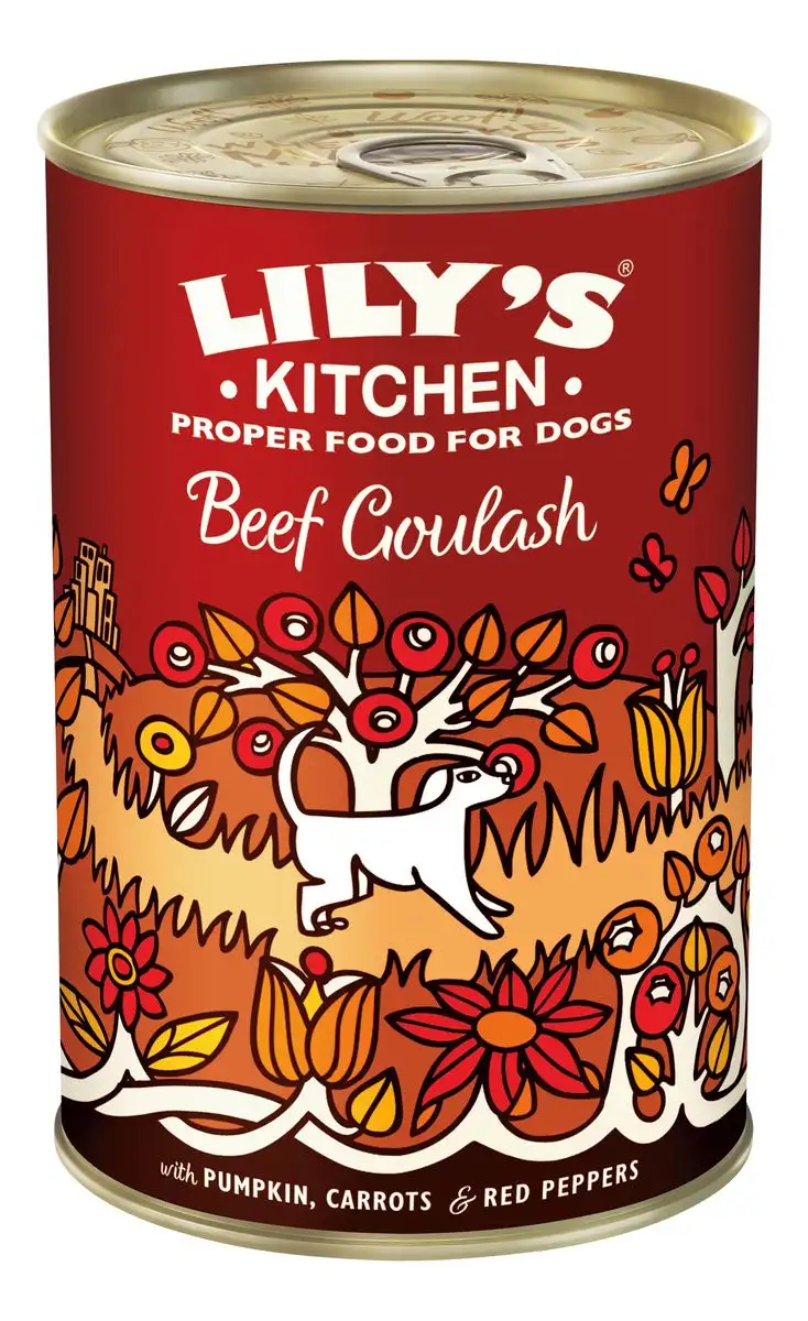 Lily´s Kitchen vådfoder, Beef Goulash Tin - 400g.